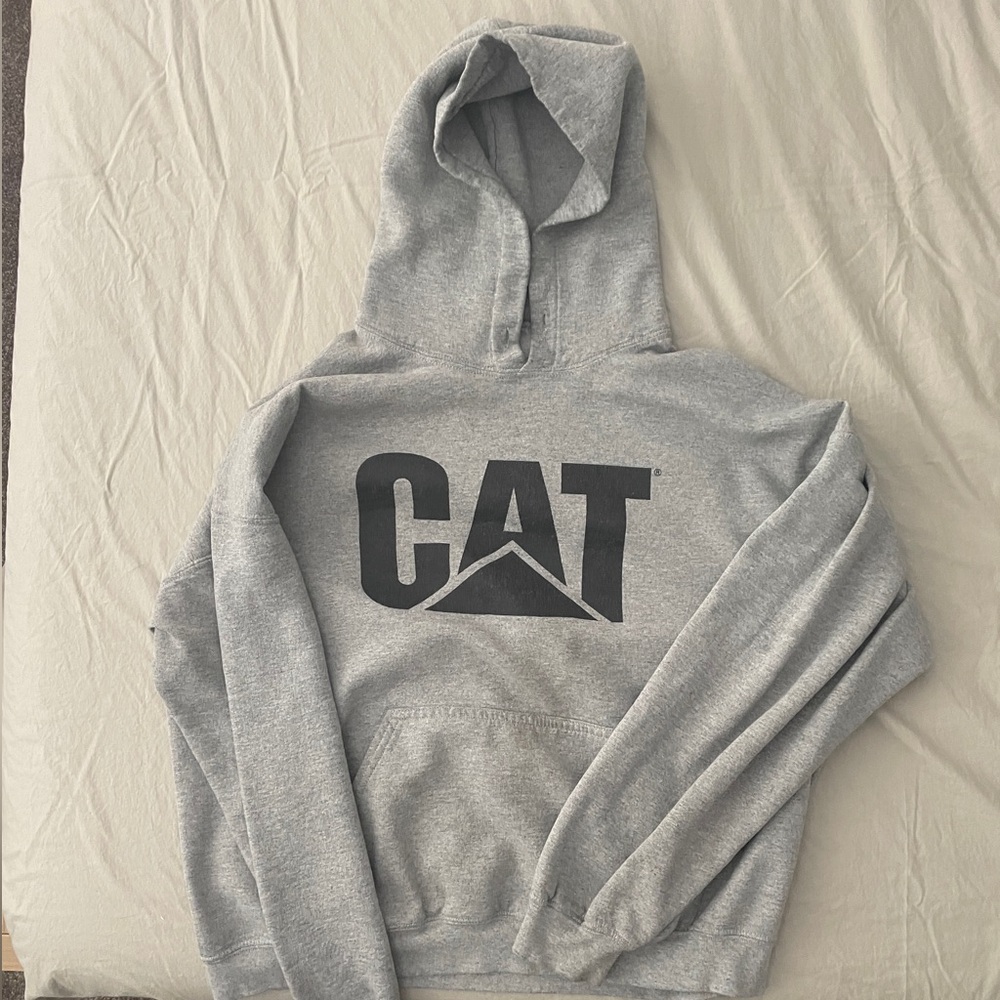 Gray CAT hoodie